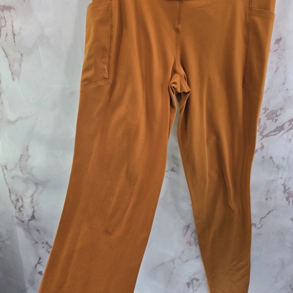 Athleta Leggings Womens Large X 29 Orange Salutation Stash Tight Full Length - Picture 9 of 14